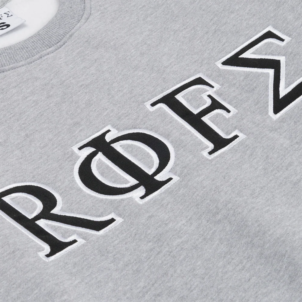 Rife Greek Grey Crewneck - Image 2